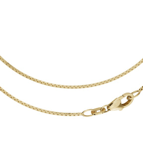 JB Edle Goldkette Veneziakette 585 - 14 K Gold 0,9 mm 45 cm -   18393655-45