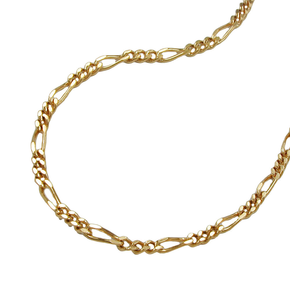 Armband 1,4mm Figarokette 14Kt GOLD -   510000-19-510000-42-510000-45-510000-50