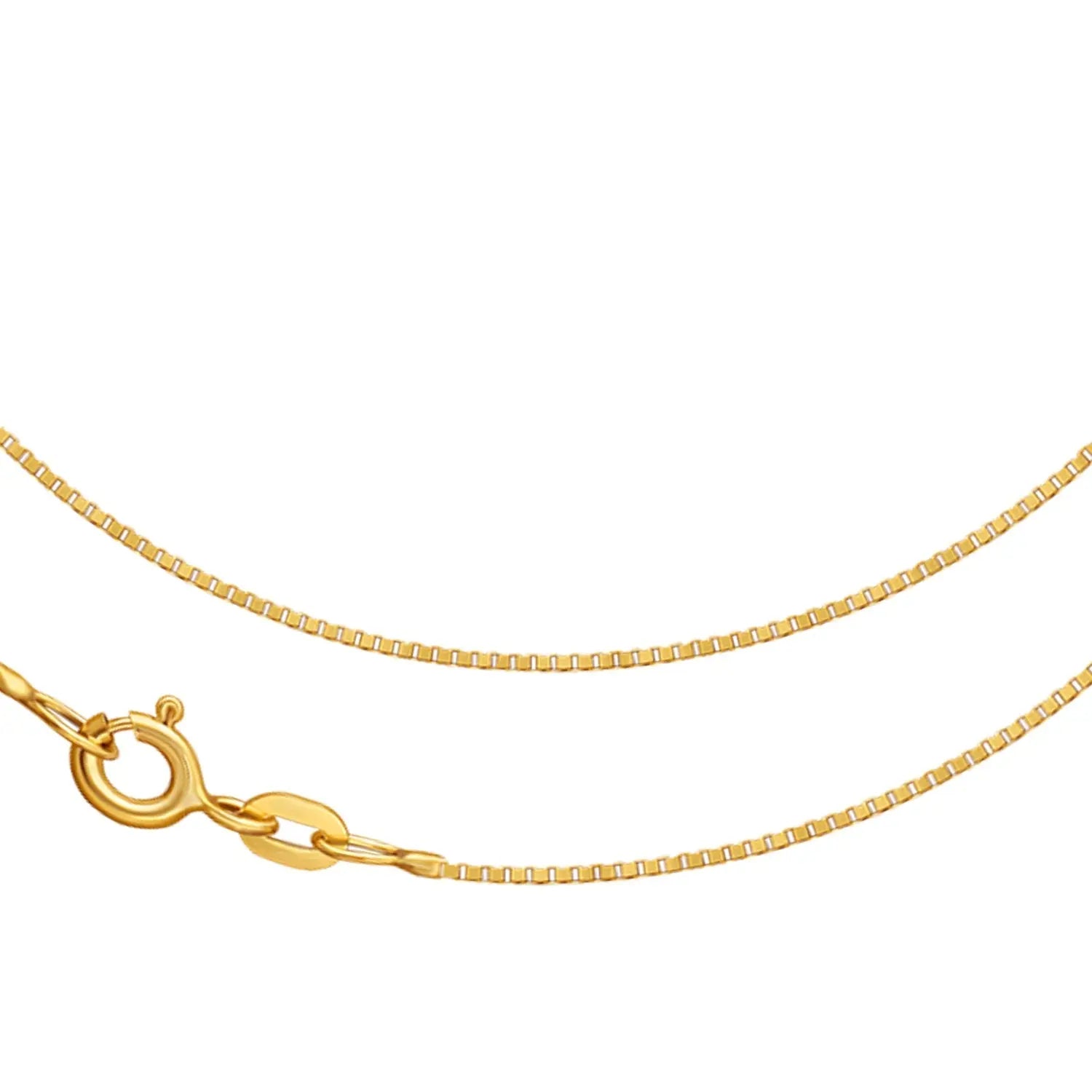 JB Edle Goldkette Veneziakette 585 - 14 K Gold 0,8 mm 36 cm
