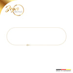 JB Collier Ankerkette 0,8 mm 585 Gelbgold 40 - 65 cm