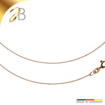 JB Collier Ankerkette 0,8 mm 585 Pinkgold 36 - 60 cm