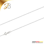 JB Collier Ankerkette 0,8 mm 750 Weißgold 36 - 60 cm