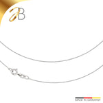 JB Collier Ankerkette 0,8 mm 750 Weißgold 36 - 60 cm