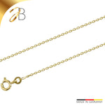 JB Collier Ankerkette 1,3 mm 333 585 Gelb - & Rotgold 36 - 50 cm