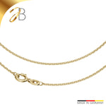 JB Collier Ankerkette 1,3 mm 585 Gelbgold 38 - 50 cm