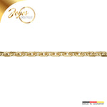 JB Collier Ankerkette 1,3 mm 585 Gelbgold 38 - 50 cm