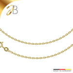 JB Collier Ankerkette 2,0 mm 333 Gelbgold 45 - 60 cm