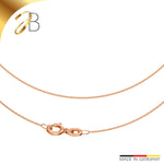 JB Collier Ankerkette rund 0,8 mm 585 Pinkgold 36 - 60 cm