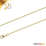 JB Collier Bingokette 1,1 mm 333 585 Gelb - & Weißgold 40 - 50 cm