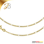 JB Collier Figarokette 1,9 mm 333 Gelbgold 42 - 50 cm