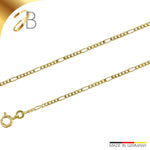 JB Collier Figarokette 1,9 mm 333 Gelbgold 42 - 50 cm