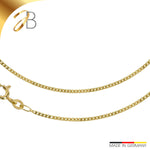 JB Collier Panzerkette 1,2 mm 333 585 Gelbgold 36 - 50 cm