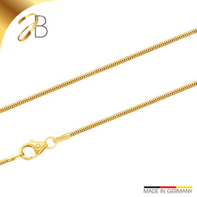 JB Collier Schlangenkette 1,2 mm 750 Gelbgold 36 - 60 cm -   18398388-50