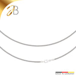 JB Collier Schlangenkette 1,9 mm 585 Weißgold 36 - 60 cm