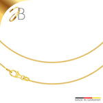 JB Collier Tondakette 0,8 mm 750 Gelbgold 36 - 60 cm