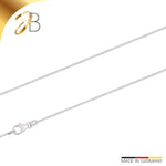 JB Collier Tondakette 0,8 mm 750 Weißgold 36 - 60 cm