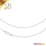 JB Collier Tondakette 0,8 mm 750 Weißgold 36 - 60 cm