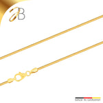 JB Collier Tondakette 1,5 mm 750 Gelbgold 36 - 60 cm