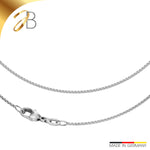 JB Collier Veneziakette 0,9 mm 750 Weißgold 36 - 60 cm