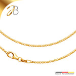 JB Collier Veneziakette 1,5 mm 750 Gelbgold 36 - 60 cm