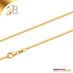 JB Collier Veneziakette 1,5 mm 750 Gelbgold 36 - 60 cm