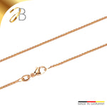 JB Collier Zopfkette 1,3 mm 750 Gelbgold 38 - 60 cm