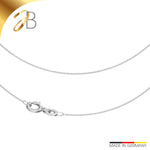 JB Damen Collier Anker rund 0,8 mm Weißgold 585 14 Kt 36 cm