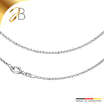 JB Damen Collier Venezia 1,2 mm Weißgold 585 14 Kt 40 cm