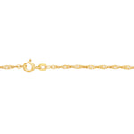 JB Damen Goldarmband Singapur Zwischenöse 1.8 mm 585 - 14 Kt 17 cm