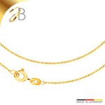 JB Edle Goldkette Ankerkette 585 - 14 K Gold 1,05 mm 36 cm