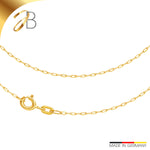 JB Edle Goldkette Ankerkette 585 - 14 K Gold 1,1 mm 38 cm