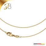 JB Edle Goldkette Ankerkette 585 - 14 K Gold 1,1 mm 42 cm