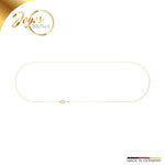 JB Edle Goldkette Ankerkette 585 - 14 K Gold 1,1 mm 42 cm