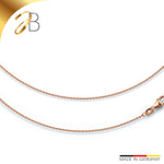 JB Edle Goldkette Ankerkette 585 - 14 K Rotgold 1,1 mm 45 cm