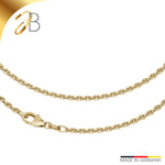 JB Edle Goldkette Ankerkette 585 - 14 Kt Gold 2,4 mm 45 cm