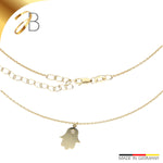 JB Edle Goldkette Ankerkette Brillant 585 - 14 K Gold 38 cm