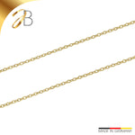 JB Edle Goldkette Ankerkette hohl 585 - 14 K Gold 45 cm