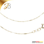 JB Edle Goldkette Fantasiekette 585 - 14 K Gold 46 cm