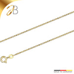 JB Edle Goldkette Kugelkette 585 - 14 K Gold 1,1 mm 45 cm