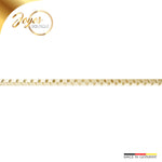 JB Edle Goldkette Veneziakette 585 - 14 K Gold 0,7 mm 36 - 50 cm