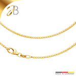 JB Edle Goldkette Veneziakette 585 - 14 Kt Gold 1,5 mm 40 cm